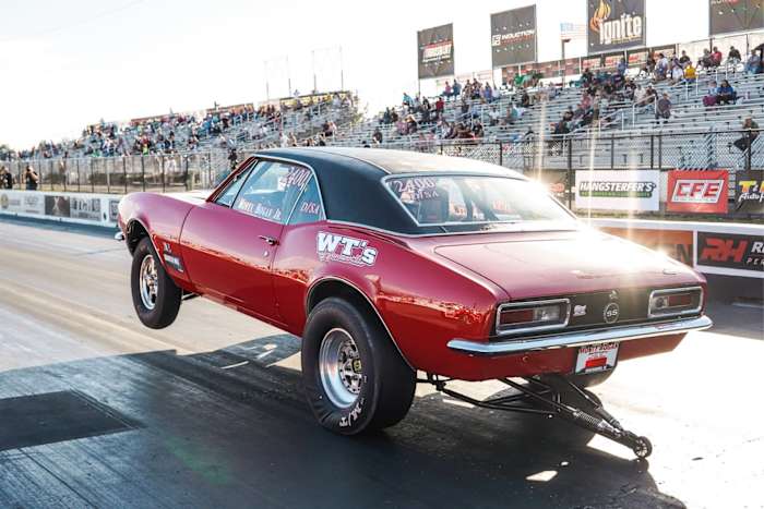 Stock Eliminator winner Marty Bogan Jr.